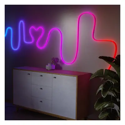 Hama LED pásek neon, WLAN, venkovní IP44 RGB hudební 5m