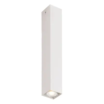 Eco-Light Svítidlo Fluke, hranatý tvar, výška 40 cm, bílé