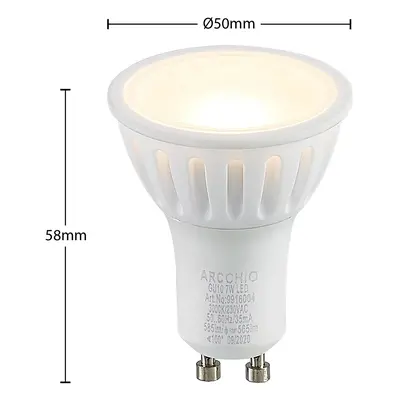 Arcchio Arcchio LED reflektor GU10 100° 7W 3000K stmívatelný