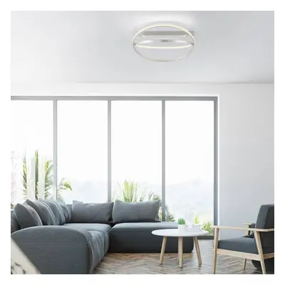 Q-Smart-Home Paul Neuhaus Q-Beluga LED stropní světlo, ocel