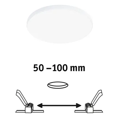 Paulmann Paulmann Veluna Edge LED zapuštěná IP44 4000K Ø 12cm