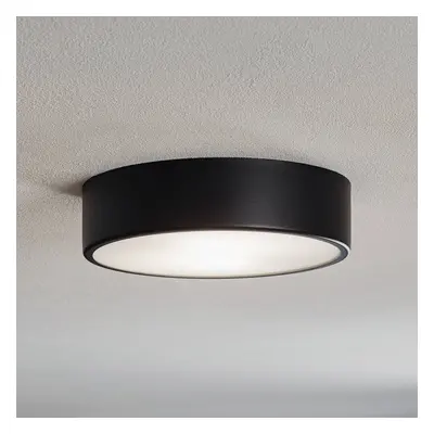 TEMAR LIGHTING Stropní světlo Cleo 300, senzor, Ø 30cm černá