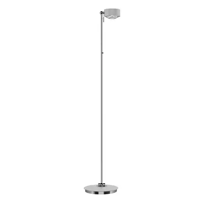 Top Light Puk Maxx Floor Mini LED matný/čirý, bílý matný/chromový