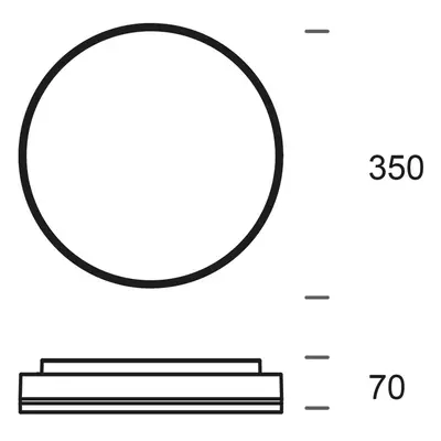 Deko-Light LED stropní světlo Subra IP54 DALI stmívač 3 000K