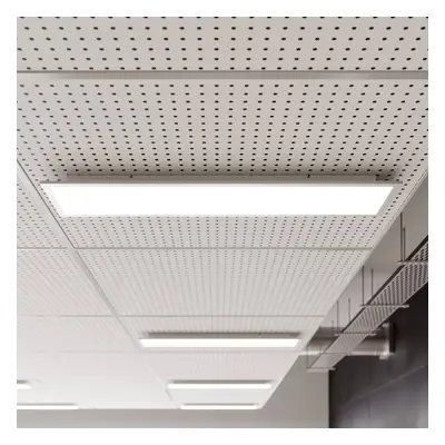 PRIOS Prios LED panel Gelora, 120 cm, 4 000 K, stříbrná barva, hliník