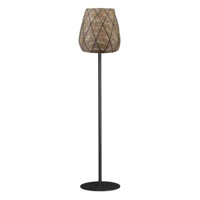 PR Home PR Home lampa na terasu Agnar Lollo, šedá, ratanový vzhled, 154 cm