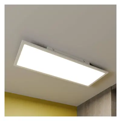 Lindby LED panel Lindby Luay, 80 x 30 cm, bílý, 3000-6000K