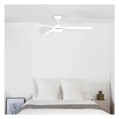 FARO BARCELONA Stropní ventilátor Punt M DC LED světlo bílá