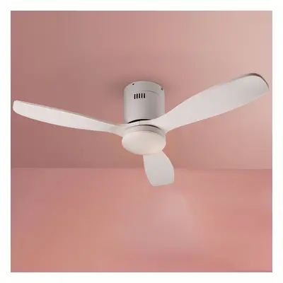 Schuller Valencia Stropní ventilátor Siroco Mini s LED, bílá