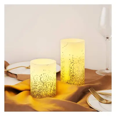 Pauleen Pauleen Golden Glitter Candle LED svíčka sada 2 ks