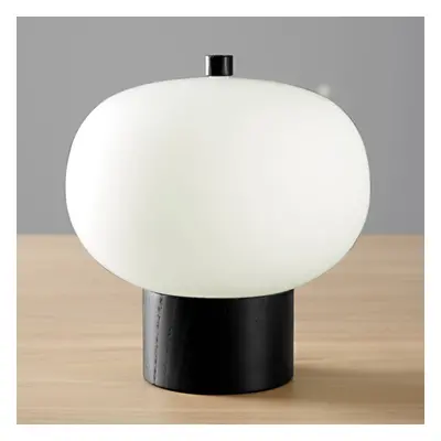 LEDS-C4 Grok iLargi LED stolní lampa, Ø 24 cm, tmavý jasan