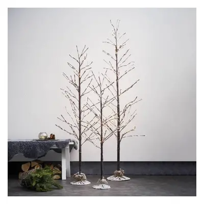 STAR TRADING Dekorativní stromek LED Tobby Tree IP44 hnědý výška 120 cm