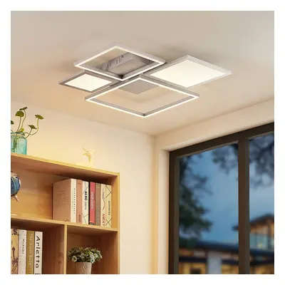 Lucande Stropní svítidlo Lucande Narumi LED CCT, 75 cm, bílé