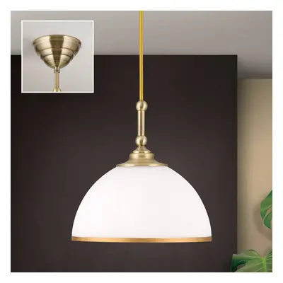 Orion Závěsné světlo Old Lamp, textilní kabel, 1 zdroj