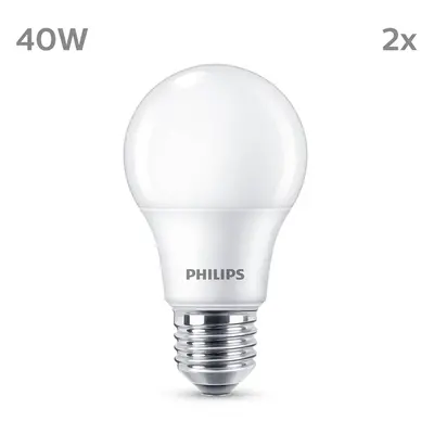 Philips Philips LED žárovka E27 4,9W 470lm 2700K matná 2ks