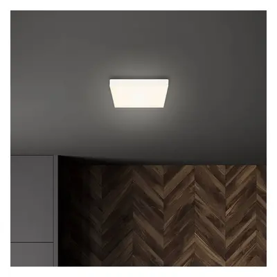 Briloner Stropní svítidlo LED Flame, 21,2 x 21,2 cm, bílé