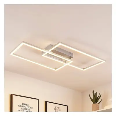 Lucande Lucande Muir LED stropní svítidlo, obdélník, CCT