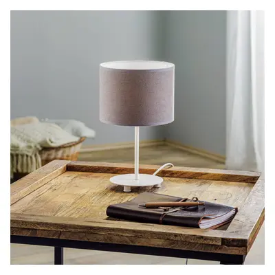 Duolla Stolní lampa Pastell Roller výška 30cm šedá