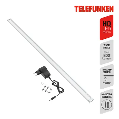 Telefunken LED osvětlení pod skříňku Zeus, délka 87 cm