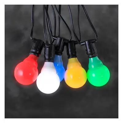 Konstsmide Christmas 24V světelný řetěz pro párty LED E10 multicolor