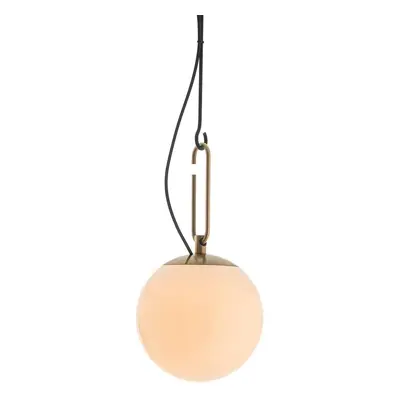 Artemide Skleněná závěsná lampa Artemide nh, Ø 22 cm