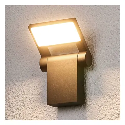 Lucande Venkovní nástěnná LED lampa Marius