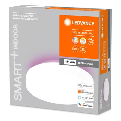 LEDVANCE SMART+ LEDVANCE SMART+ WiFi Orbis Backlight bílá Ø 35 cm