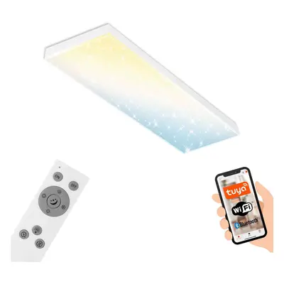 Briloner LED panel bezrámový SL WiFi Bluetooth 100x25cm