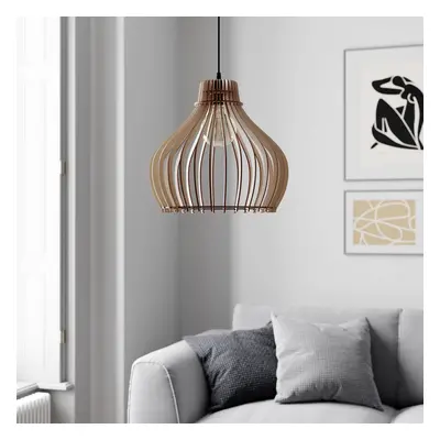 TEMAR LIGHTING Závěsné světlo Barrel jeden zdroj, Ø 38 cm