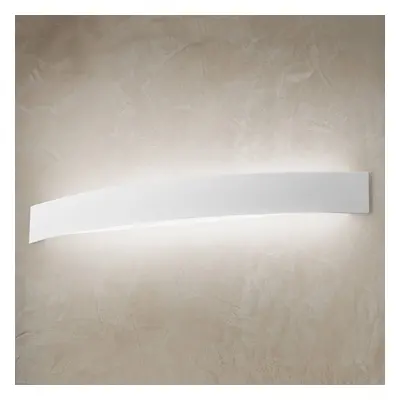 Linea Light Zahnuté LED nástěnné světlo Curve v bílé