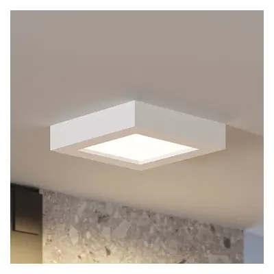 PRIOS Stropní svítidlo Prios LED Alette, bílé, 17,2 cm, stmívatelné