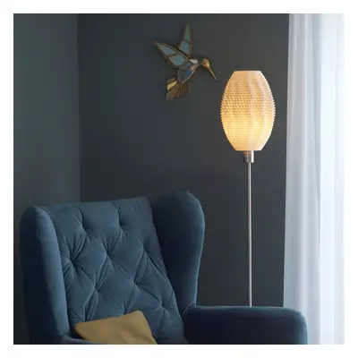 Tagwerk Stojací lampa Koral Olive z biomateriálu, Linen