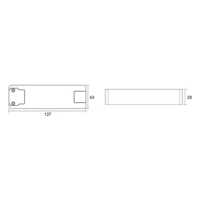 Deko-Light LED ovladač Basic, CC, V8-40-1050mA/40V