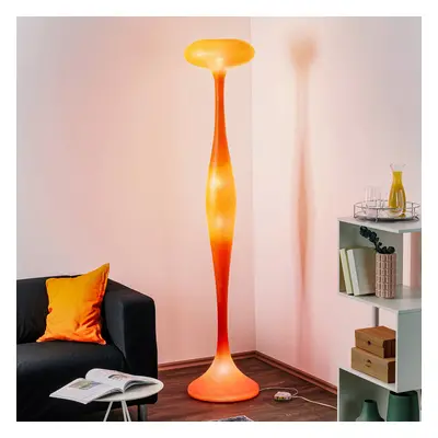 kdln kdln stojací lampa E.T.A., oranžová, výška 200 cm