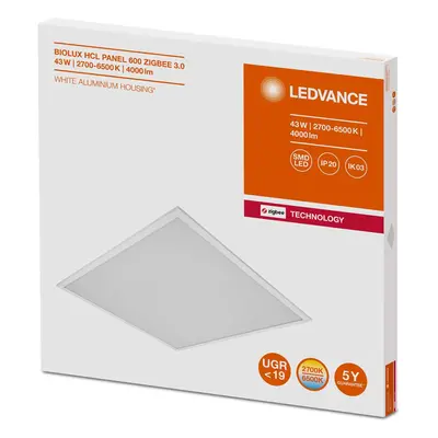 LEDVANCE SMART+ LEDVANCE SMART+ Biolux HCL LED panel CCT 59,5x59,5