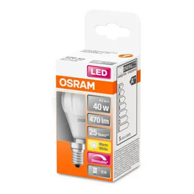 OSRAM OSRAM LED E14 4,5W 827 Superstar matná stmívací