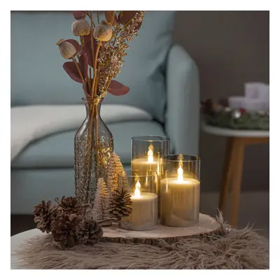 Pauleen Pauleen Classy Smokey Candle LED svíčka sada 3 ks