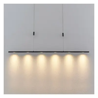 Lucande Lucande LED závěsné svítidlo Stakato, 140 cm, 6 světel, stmívatelné