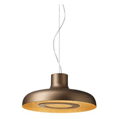 ICONE ICONE Duetto LED závěsné svítidlo 927 Ø55cm bronz/zlato