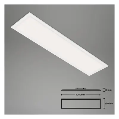 Briloner LED stropní svítidlo Piatto S stmívatelné CCT bílé 100x25cm