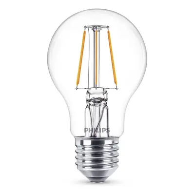 Philips Philips E27 A60 LED žárovka filament 4W 2700K čirá