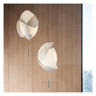 LEDS-C4 Grok Voiles LED závěsné světlo 95x70cm stmívač