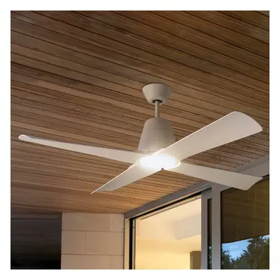 FARO BARCELONA Stropní ventilátor Typhoon, tichý, Ø 127 cm, odolný proti mořské vodě