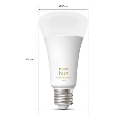 Philips Hue Philips Hue White Ambiance E27 13,5W LED žárovka