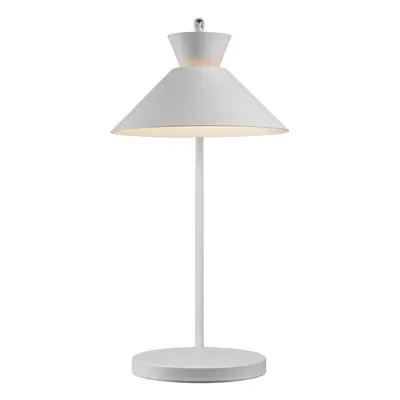 Nordlux Stolní lampa Dial z kovu, bílá