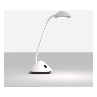 Maul Stolní lampa LED MAULarc s ohebným ramenem, bílá