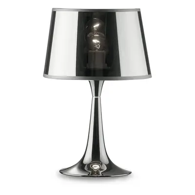 Ideallux Stolní lampa London Cromo výška 36,5 cm