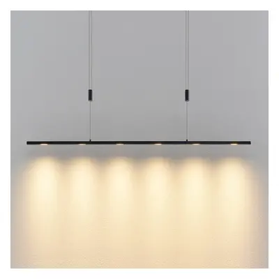 Lucande Lucande LED závěsné svítidlo Stakato, 120 cm, 6 světel, stmívatelné