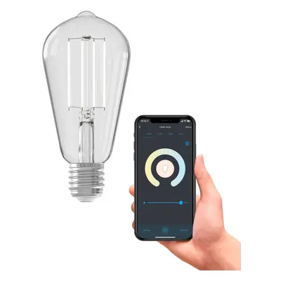 Calex Calex Smart E27 ST64 LED 7W filament 1800-3000K