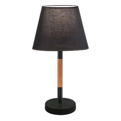 Viokef Stolní lampa Villy s textilním stínidlem